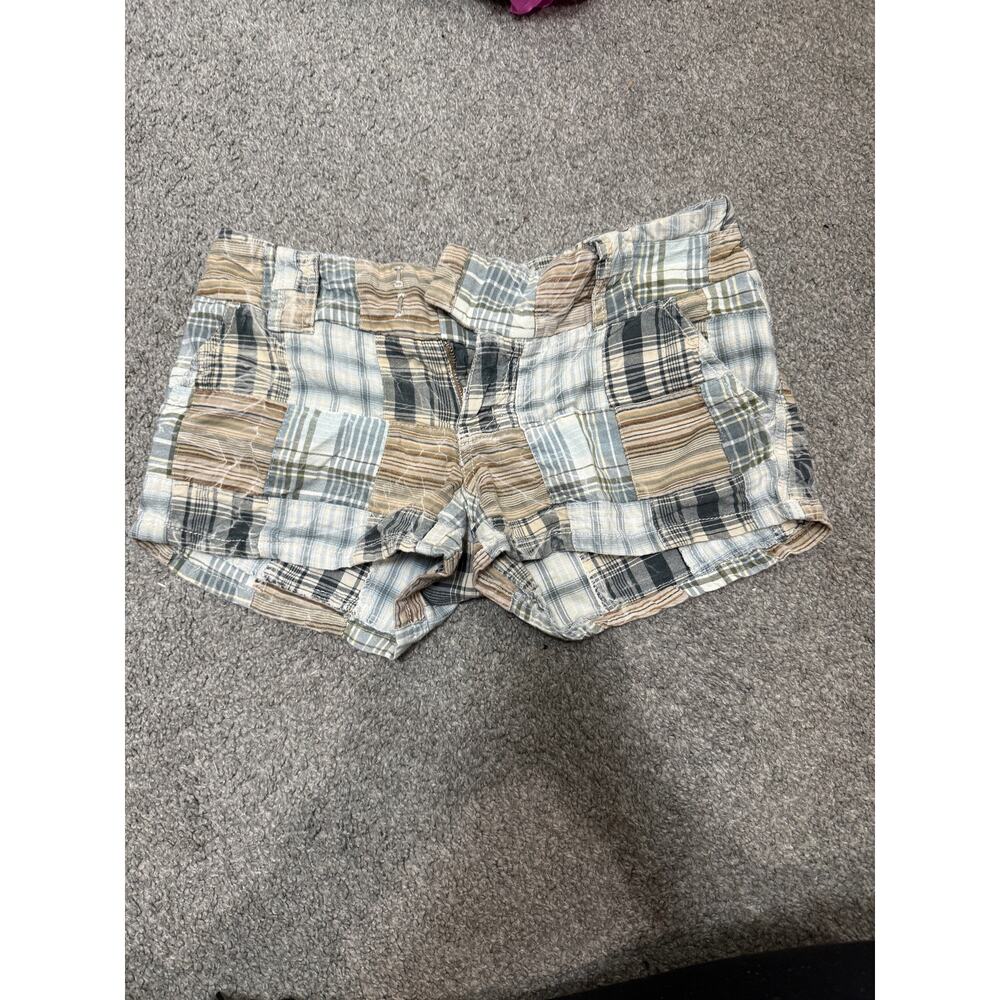 Vintage Bebop patchwork denim shorts size 3 - Y2K Shorts - Nineties fashion